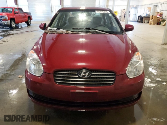 2011 Hyundai Accent GLS with VIN KMHCN4AC2BU598615, listed as a Copart auction lot 45790355 with 175,347 mi miles and Clean Title. Bid and sale history available at DreamBid. Image 5.