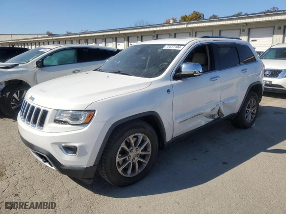 2015 Jeep Grand Cherokee Limited with VIN 1C4RJFBM3FC187099, listed as a Copart auction lot 77577104 with 164,014 mi miles and Non Repairable. Bid and sale history available at carsss.com. Image 1.