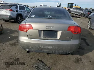 2007 Audi A4 2.0T with VIN WAUAF78E57A222692, listed as a Copart auction lot 43794185 with 159,563 mi miles and Salvage Title. Bid and sale history available at carsss.com. Image 6.