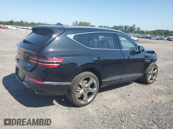 2022 Genesis GV80 с VIN KMUHBDSBXNU090953, выставлен на аукционе Copart как лот 61228025 с пробегом Не указан миль и Списание • Salvage title. История ставок и продаж доступна на DreamBid. Изображение 3.