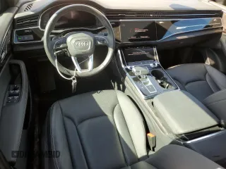 2023 Audi Q8 Premium Plus with VIN WA1EVBF14PD034863, listed as a Copart auction lot 52172605 with Not provided miles and Salvage title. Bid and sale history available at DreamBid. Image 8.