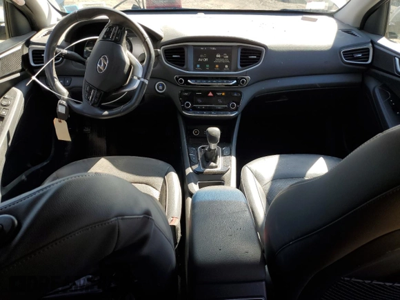 2019 Hyundai Ioniq Limited with VIN KMHC75LD7KU159934, listed as a Copart auction lot 52484375 with 26,629 mi miles and Salvage title. Bid and sale history available at DreamBid. Image 8.
