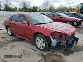 2014 Chevrolet Impala LT z VIN 2G1WB5E38E1100467, wystawiony jako Copart lot #53897325 z przebiegiem 151 914 mil mil oraz Szkoda całkowita • Salvage title. Historia ofert i sprzedaży dostępna na DreamBid. Obrazek 4.