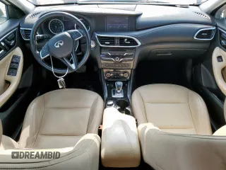 2017 Infiniti QX30 Sport with VIN SJKCH5CP5HA030819, listed as a Copart auction lot 57794385 with 120,922 mi miles and Salvage title. Bid and sale history available at DreamBid. Image 8.