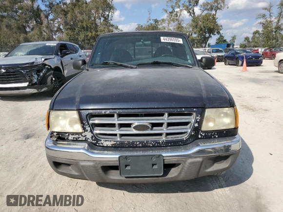 2003 Ford Ranger XLT Appearance with VIN 1FTYR44E13PA51816, listed as a Copart auction lot 44396595 with 250,453 mi miles and Salvage Title. Bid and sale history available at carsss.com. Image 5.