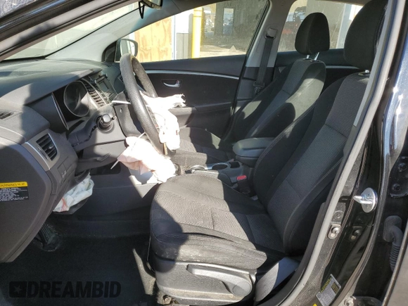 2013 Hyundai Elantra GT with VIN KMHD35LE6DU037206, listed as a Copart auction lot 76306464 with 0 mi miles and Salvage Title. Bid and sale history available at carsss.com. Image 7.