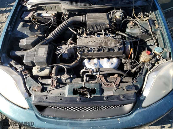 1999 Honda Civic VP with VIN 2HGEJ6616XH584532, listed as a Copart auction lot 86696594 with 232,724 mi miles and Salvage Title. Bid and sale history available at carsss.com. Image 11.