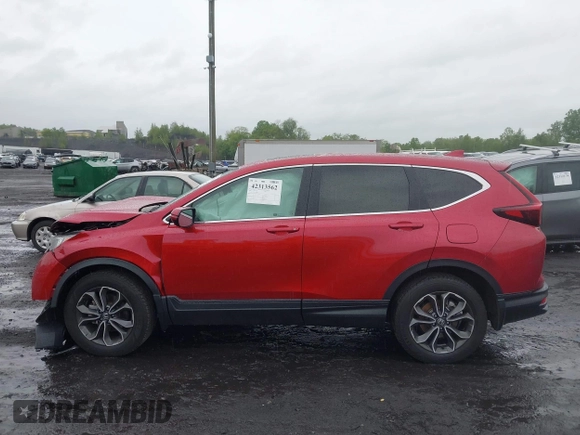 2020 Honda CR-V EX-L with VIN 2HKRW2H85LH679296, listed as a IAAI auction lot 42313562 with 34,553 mi miles and . Bid and sale history available at DreamBid. Image 14.