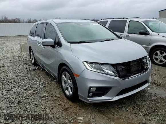 2018 Honda Odyssey EX-L with VIN 5FNRL6H74JB014179, listed as a Copart auction lot 47287415 with 238,216 mi miles and Salvage Title. Bid and sale history available at carsss.com. Image 14.