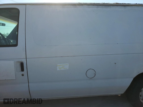 2002 Ford Econoline Cargo with VIN 1FTRE14262HB72368, listed as a Copart auction lot 75482434 with 249,010 mi miles and Non Repairable. Bid and sale history available at DreamBid. Image 13.