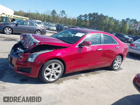 2014 Cadillac ATS Standard AWD with VIN 1G6AG5RX0E0109498, listed as a IAAI auction lot 41974594 with 137,072 mi miles and . Bid and sale history available at carsss.com. Image 14.