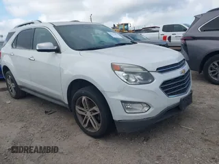 2016 Chevrolet Equinox LTZ with VIN 2GNALDEK5G1160782, listed as a IAAI auction lot 42575417 with 149,395 mi miles and . Bid and sale history available at DreamBid. Image 1.