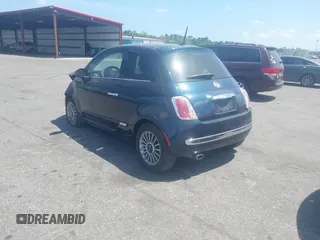 2013 FIAT 500 Lounge with VIN 3C3CFFCR6DT663496, listed as a IAAI auction lot 42030837 with 68,904 mi miles and . Bid and sale history available at DreamBid. Image 3.