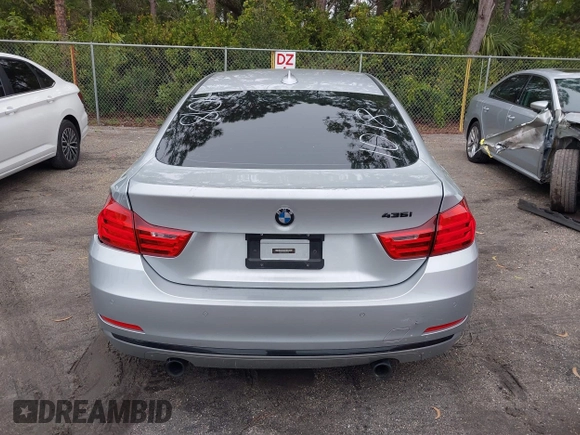 2015 BMW 4 Series 435i with VIN WBA4B1C58FG241018, listed as a IAAI auction lot 41401671 with 79,369 mi miles. Bid and sale history available at carsss.com. Image 16.