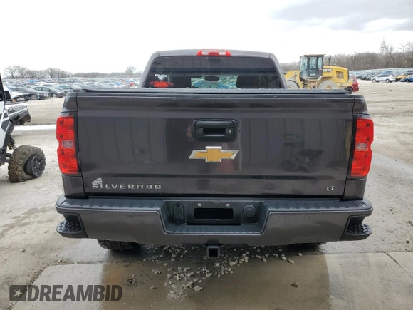 2016 Chevrolet Silverado 1500 LT with VIN 3GCUKREC8GG300488, listed as a Copart auction lot 51343515 with 156,530 mi miles and Non Repairable. Bid and sale history available at DreamBid. Image 6.