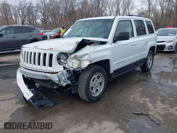 2017 Jeep Patriot Sport with VIN 1C4NJPBA9HD149111, listed as a IAAI auction lot 41103084 with 143,552 mi miles. Bid and sale history available at carsss.com. Image 17.