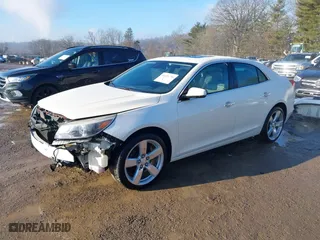 2013 Chevrolet Malibu LTZ with VIN 1G11J5SX3DF264883, listed as a IAAI auction lot 41636700 with 166,412 mi miles. Bid and sale history available at carsss.com. Image 20.