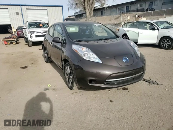 2016 Nissan LEAF SV with VIN 1N4BZ0CP0GC303642, listed as a Copart auction lot 84659664 with 95,180 mi miles and Salvage Title. Bid and sale history available at carsss.com. Image 11.