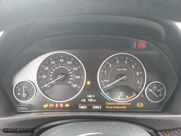 2016 BMW 4 Series 428i xDrive with VIN WBA3N9C5XGK250545, listed as a Copart auction lot 88158225 with 76,824 mi miles and Salvage Title. Bid and sale history available at carsss.com. Image 9.