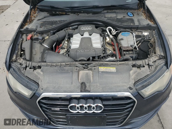 2013 Audi A6 Prestige z VIN WAUHGAFC5DN081069, wystawiony jako Copart lot #55319425 z przebiegiem 109 431 mil mil oraz Szkoda całkowita • Salvage title. Historia ofert i sprzedaży dostępna na DreamBid. Obrazek 11.