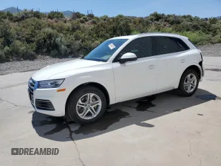 2018 Audi Q5 Premium with VIN WA1ANAFY2J2227182, listed as a Copart auction lot 60544075 with 33,851 mi miles and Salvage title. Bid and sale history available at DreamBid. Image 1.