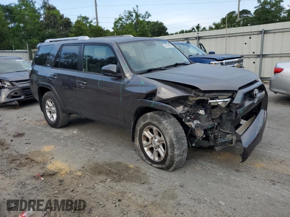 2014 Toyota 4Runner SR5 with VIN JTEZU5JR6E5069089, listed as a Copart auction lot 56234695 with 147,684 mi miles and Salvage title. Bid and sale history available at DreamBid. Image 4.
