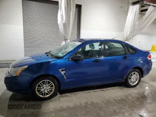 2008 Ford Focus SE with VIN 1FAHP35NX8W155366, listed as a Copart auction lot 56095375 with 123,344 mi miles and Salvage Title. Bid and sale history available at DreamBid. Image 1.