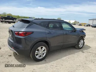 2022 Chevrolet Blazer LT с VIN 3GNKBHR43NS169511, выставлен на аукционе Copart как лот 56601915 с пробегом Не указан миль и На запчасти • Non repairable. История ставок и продаж доступна на DreamBid. Изображение 3.