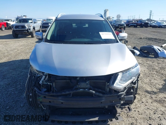 2017 Nissan Rogue SV with VIN KNMAT2MT4HP587849, listed as a IAAI auction lot 41759211 with 109,529 mi miles. Bid and sale history available at carsss.com. Image 13.