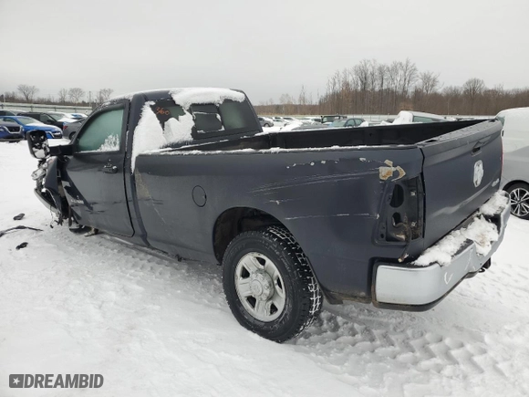 2019 Ram 2500 Tradesman with VIN 3C6MR5AJ0KG551935, listed as a Copart auction lot 43856195 with 156,569 mi miles and Salvage Title. Bid and sale history available at carsss.com. Image 2.
