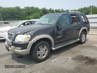 2006 Ford Explorer Eddie Bauer z VIN 1FMEU74E86UB52291, wystawiony jako Copart lot #59414305 z przebiegiem 111 117 mil mil oraz Szkoda całkowita • Salvage title. Historia ofert i sprzedaży dostępna na DreamBid. Obrazek 1.