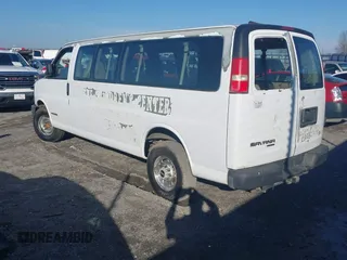 2005 GMC Savana z VIN 1GJHG39U351150281, wystawiony jako IAAI lot #41489566 z przebiegiem 141 099 mil mil oraz . Historia ofert i sprzedaży dostępna na DreamBid. Obrazek 3.