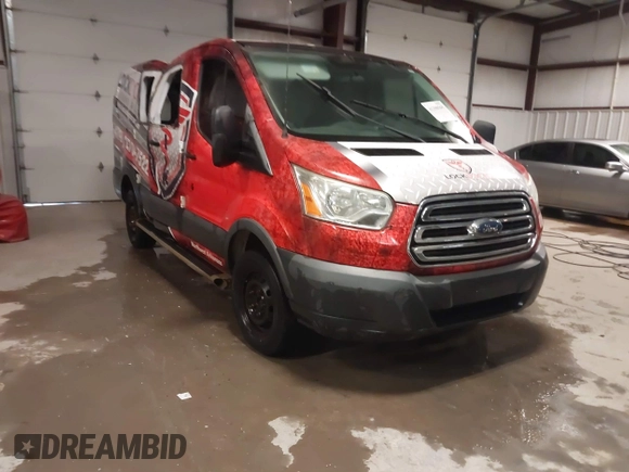 2015 Ford Transit Cargo with VIN 1FTNR1ZM3FKA77580, listed as a IAAI auction lot 41298569 with 187,683 mi miles and . Bid and sale history available at DreamBid. Image 1.