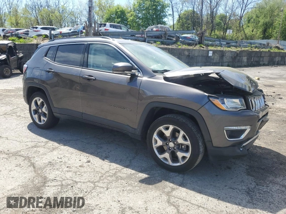 2021 Jeep Compass Limited с VIN 3C4NJDCB7MT594652, выставлен на аукционе Copart как лот 55201025 с пробегом 79 474 миль миль и Списание • Salvage title. История ставок и продаж доступна на DreamBid. Изображение 4.