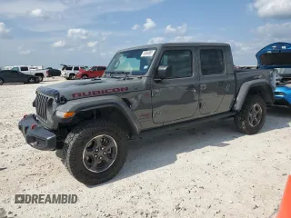 2021 Jeep Gladiator Rubicon z VIN 1C6JJTBG0ML505240, wystawiony jako Copart lot #54946855 z przebiegiem 28 819 mil mil oraz Czysty tytuł • Clean title. Historia ofert i sprzedaży dostępna na DreamBid. Obrazek 1.