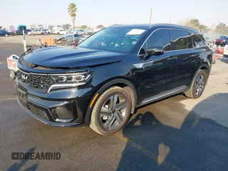 2024 Kia Sorento SX Prestige with VIN KNDRKDLG7R5259912, listed as a IAAI auction lot 41265462 with 33,786 mi miles and . Bid and sale history available at DreamBid. Image 2.