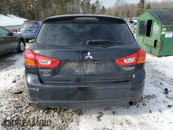 2014 Mitsubishi Outlander Sport ES with VIN 4A4AR3AU1EE015381, listed as a Copart auction lot 89379495 with 139,210 mi miles and Clean Title. Bid and sale history available at carsss.com. Image 6.