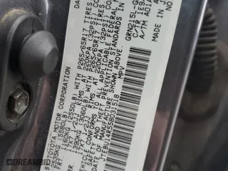 2005 Toyota 4Runner SR5 with VIN JTEBU14R558031518, listed as a Copart auction lot 43707575 with 280,296 mi miles and Salvage Title. Bid and sale history available at carsss.com. Image 12.