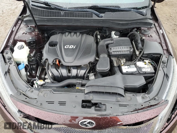 2014 Kia Optima EX with VIN 5XXGN4A79EG329448, listed as a Copart auction lot 50991095 with 103,879 mi miles and Salvage Title. Bid and sale history available at carsss.com. Image 12.