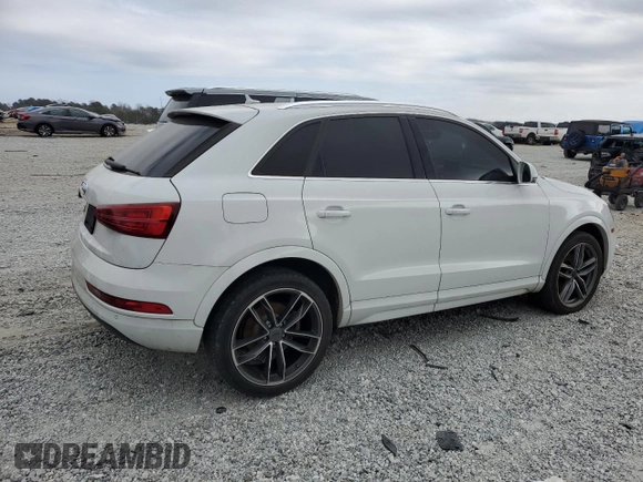 2017 Audi Q3 Premium Plus z VIN WA1HCCFS8HR017361, wystawiony jako Copart lot #47637485 z przebiegiem 197 876 mil mil oraz Czysty tytuł • Clean title. Historia ofert i sprzedaży dostępna na DreamBid. Obrazek 3.