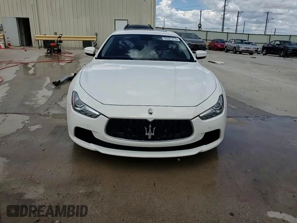 2017 Maserati Ghibli with VIN ZAM57XSA1H1221544, listed as a Copart auction lot 56321215 with 61,008 mi miles and Clean title. Bid and sale history available at DreamBid. Image 14.