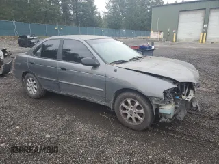 2001 Nissan Sentra GXE with VIN 3N1CB51D81L519441, listed as a Copart auction lot 43999735 with 135,677 mi miles and Salvage title. Bid and sale history available at DreamBid. Image 4.