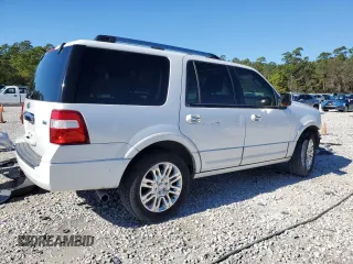 2011 Ford Expedition Limited with VIN 1FMJU1K55BEF26004, listed as a Copart auction lot 87233844 with 136,992 mi miles and Clean Title. Bid and sale history available at carsss.com. Image 3.