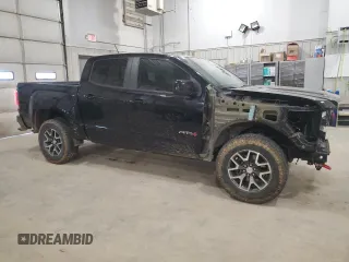 2021 GMC Canyon 4WD AT4 w/Cloth with VIN 1GTG6FEN2M1265863, listed as a Copart auction lot 49900865 with 50,102 mi miles and Salvage Title. Bid and sale history available at carsss.com. Image 4.