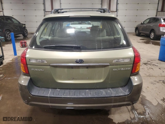 2007 Subaru Legacy Wagon Outback with VIN 4S4BP61C377309796, listed as a Copart auction lot 85801044 with 178,115 mi miles and Salvage Title. Bid and sale history available at carsss.com. Image 6.
