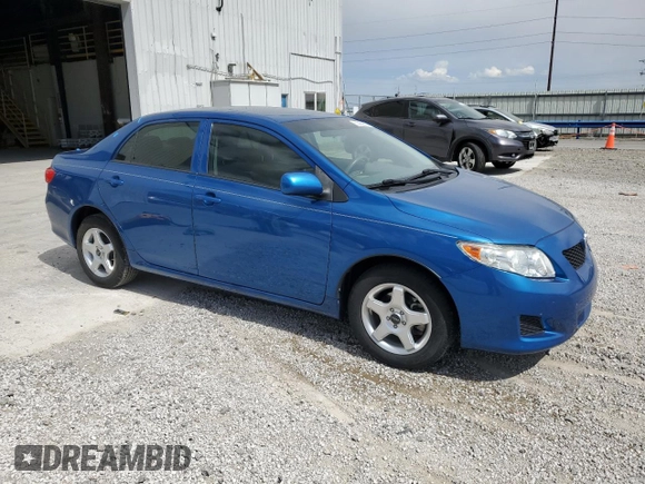 2009 Toyota Corolla with VIN JTDBL40E999033574, listed as a Copart auction lot 53380875 with 42,505 mi miles and Salvage Title. Bid and sale history available at carsss.com. Image 4.