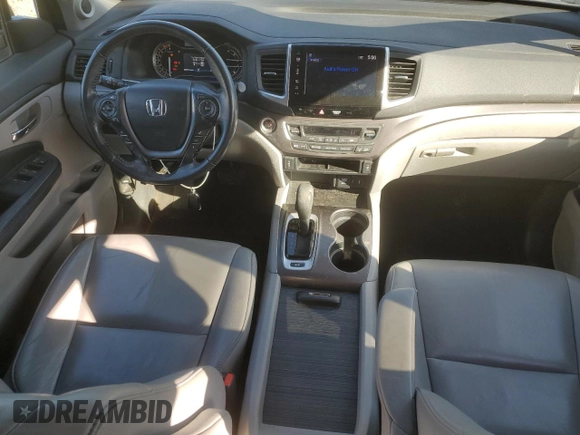 2016 Honda Pilot EX-L with VIN 5FNYF6H56GB049719, listed as a Copart auction lot 53722315 with 89,019 mi miles and Salvage Title. Bid and sale history available at carsss.com. Image 8.