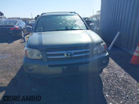 2007 Toyota Highlander Hybrid with VIN JTEGW21A870018929, listed as a IAAI auction lot 41735701 with 218,607 mi miles. Bid and sale history available at carsss.com. Image 12.