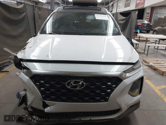2019 Hyundai Santa Fe Ultimate with VIN 5NMS53AA9KH013271, listed as a IAAI auction lot 41751538 with 89,559 mi miles. Bid and sale history available at carsss.com. Image 12.