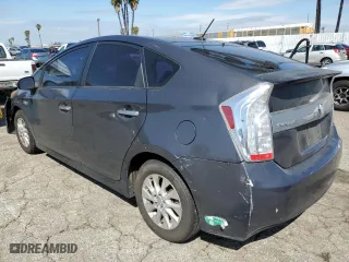2012 Toyota Prius Plug-In with VIN JTDKN3DP6C3026947, listed as a Copart auction lot 49253945 with 284,655 mi miles and Salvage Title. Bid and sale history available at carsss.com. Image 2.